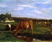 尤金 布丹 : Pasture in the Touques Valley